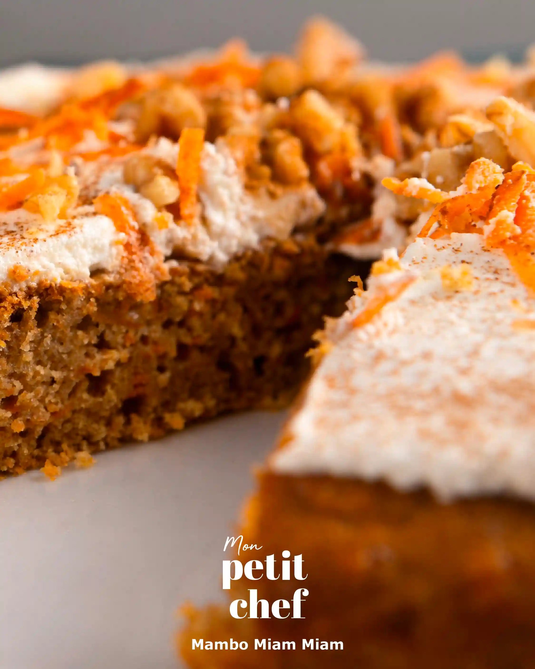 Recette du carotte cake pour les enfants