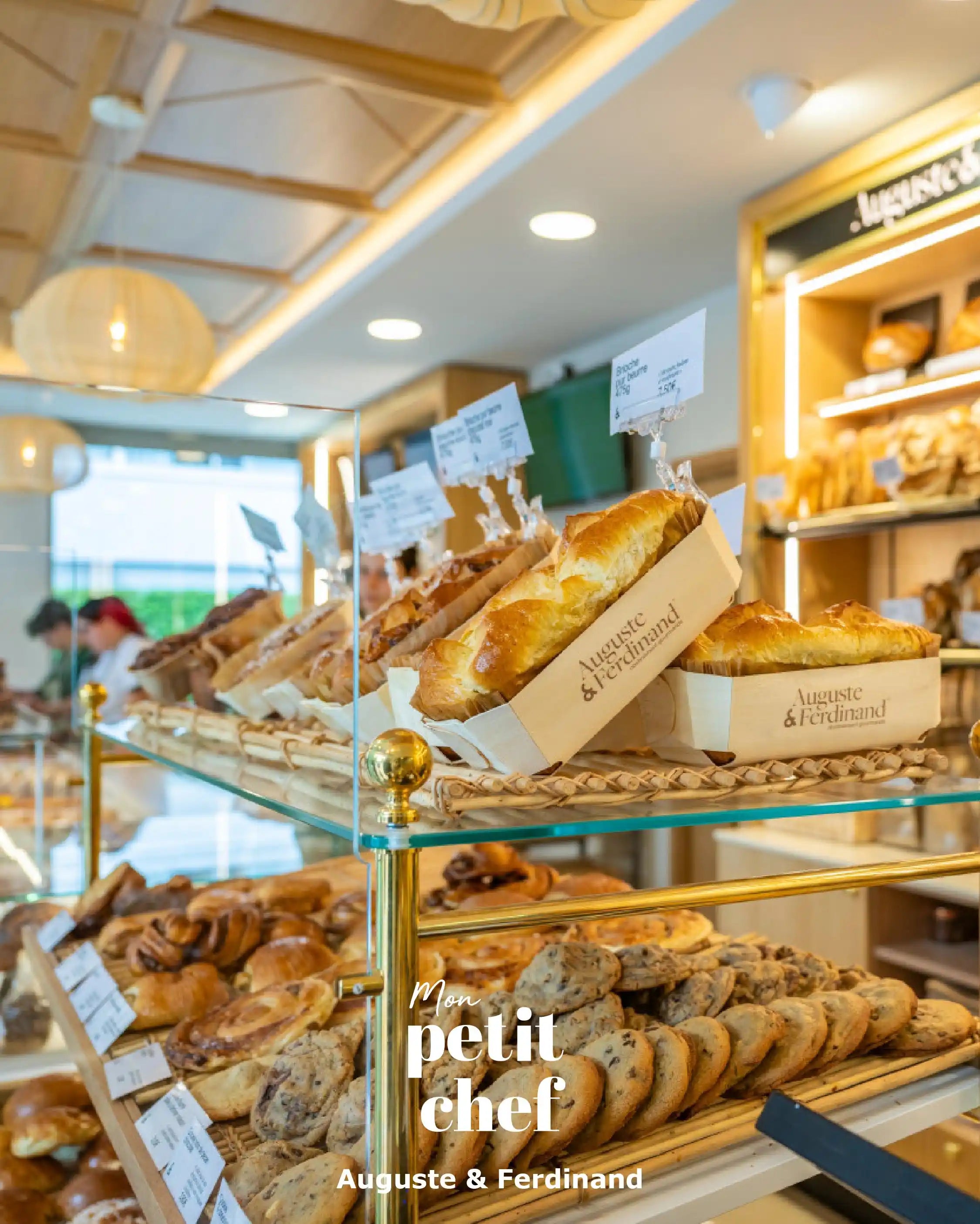 recette des cookies Auguste et Ferdinand réalisé pour nos petits chefs
