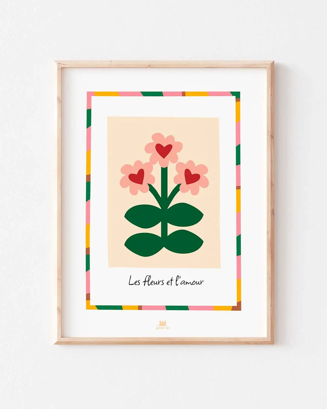 Affiches aux jolies fleurs pour sa décoration