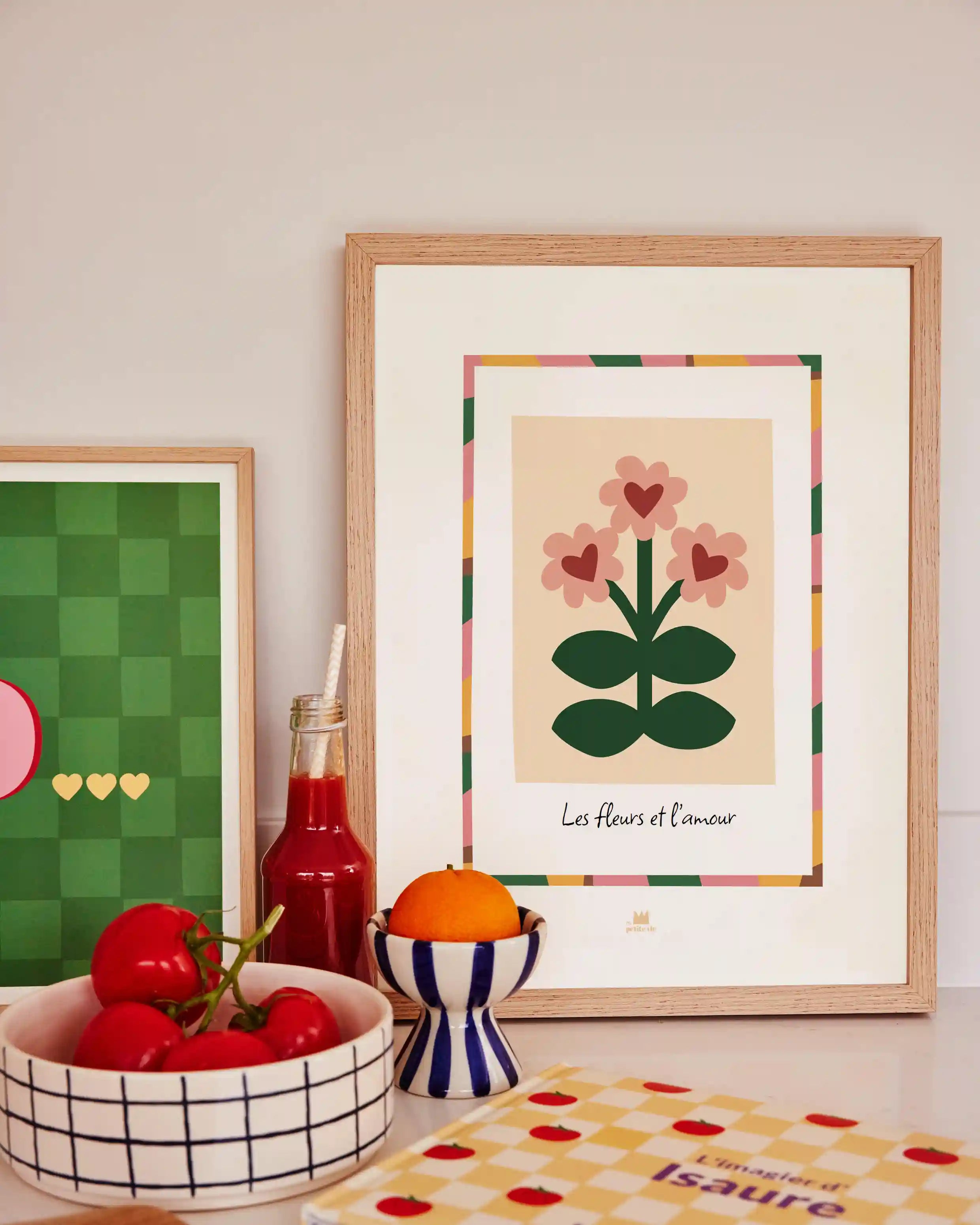 Affiches aux jolies fleurs pour sa décoration de maison