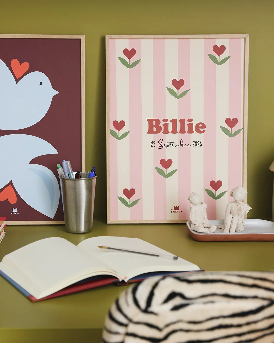 Affiche prénom – Printemps