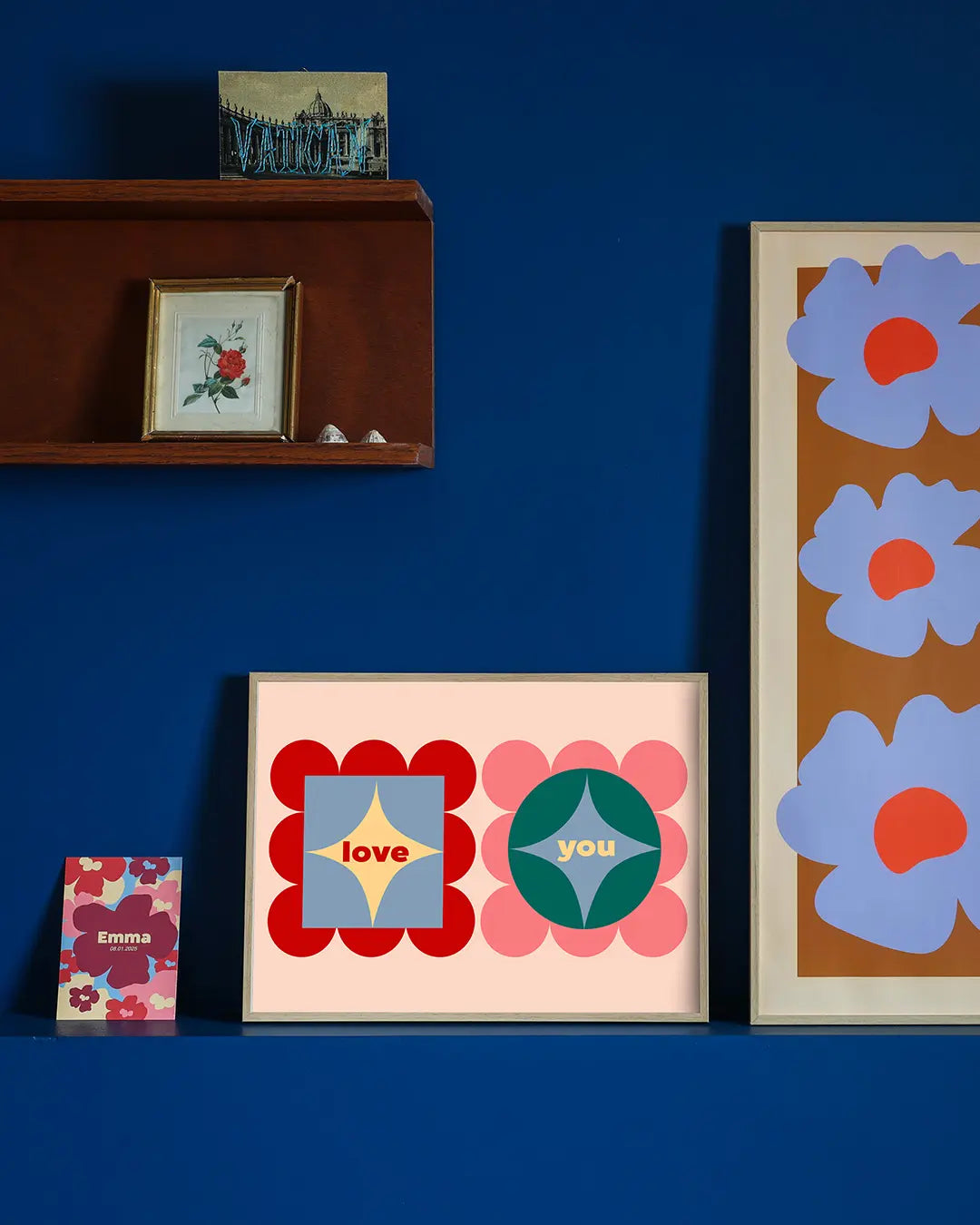 Affiche décoration pour les maisons colorées et les intérieurs d'amour - Ma Petite Vie