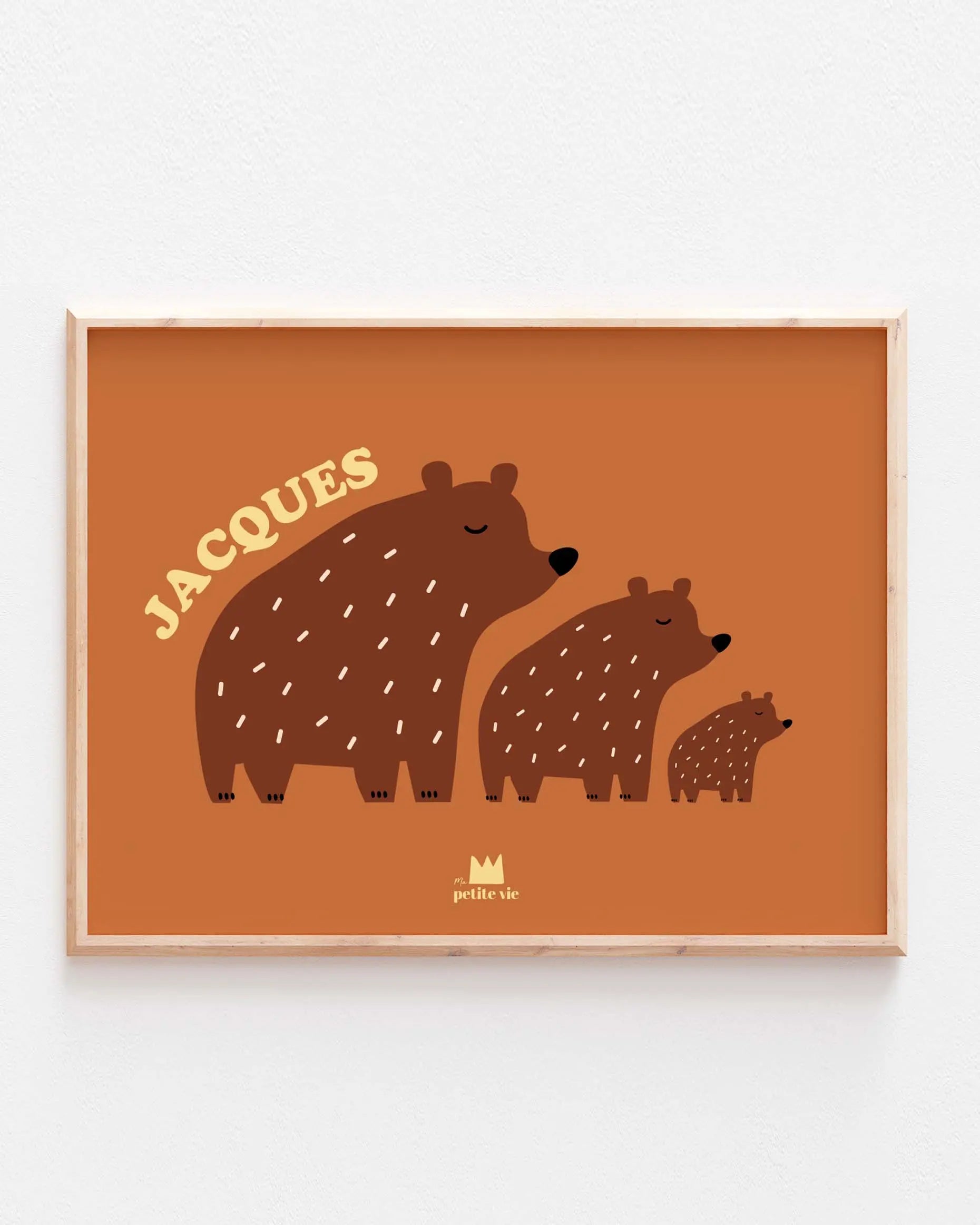 Affiche Prénom - Family