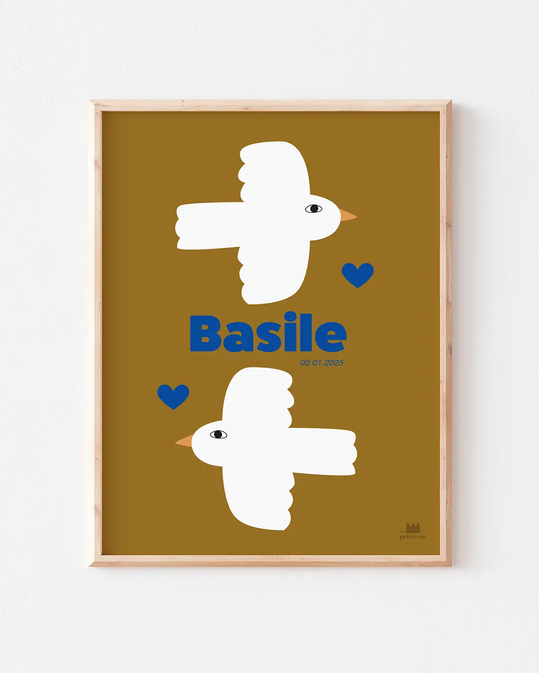 Affiche prénom Harmonie pour décorer avec douceur une chambre d'enfant