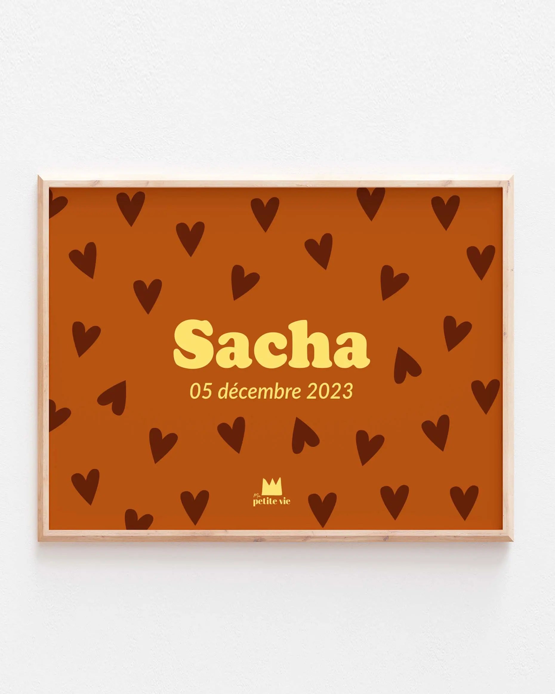 Poster Vorname – Herbstliebe