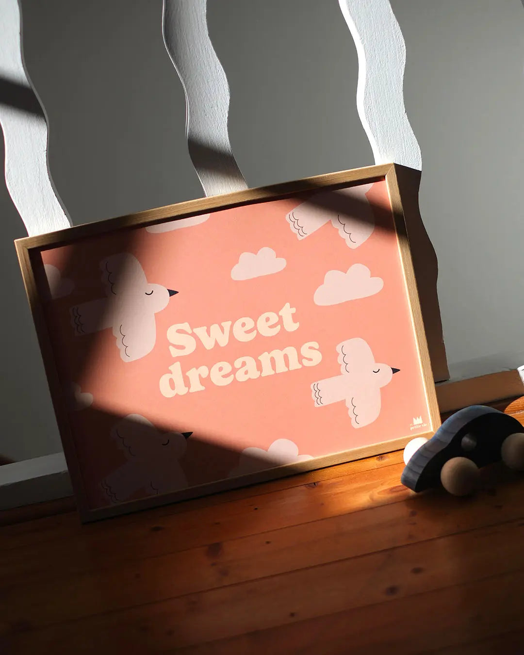 Affiche Sweet Dreams, une affiche poétique pour décorer la chambre de vos bébés et vos enfants