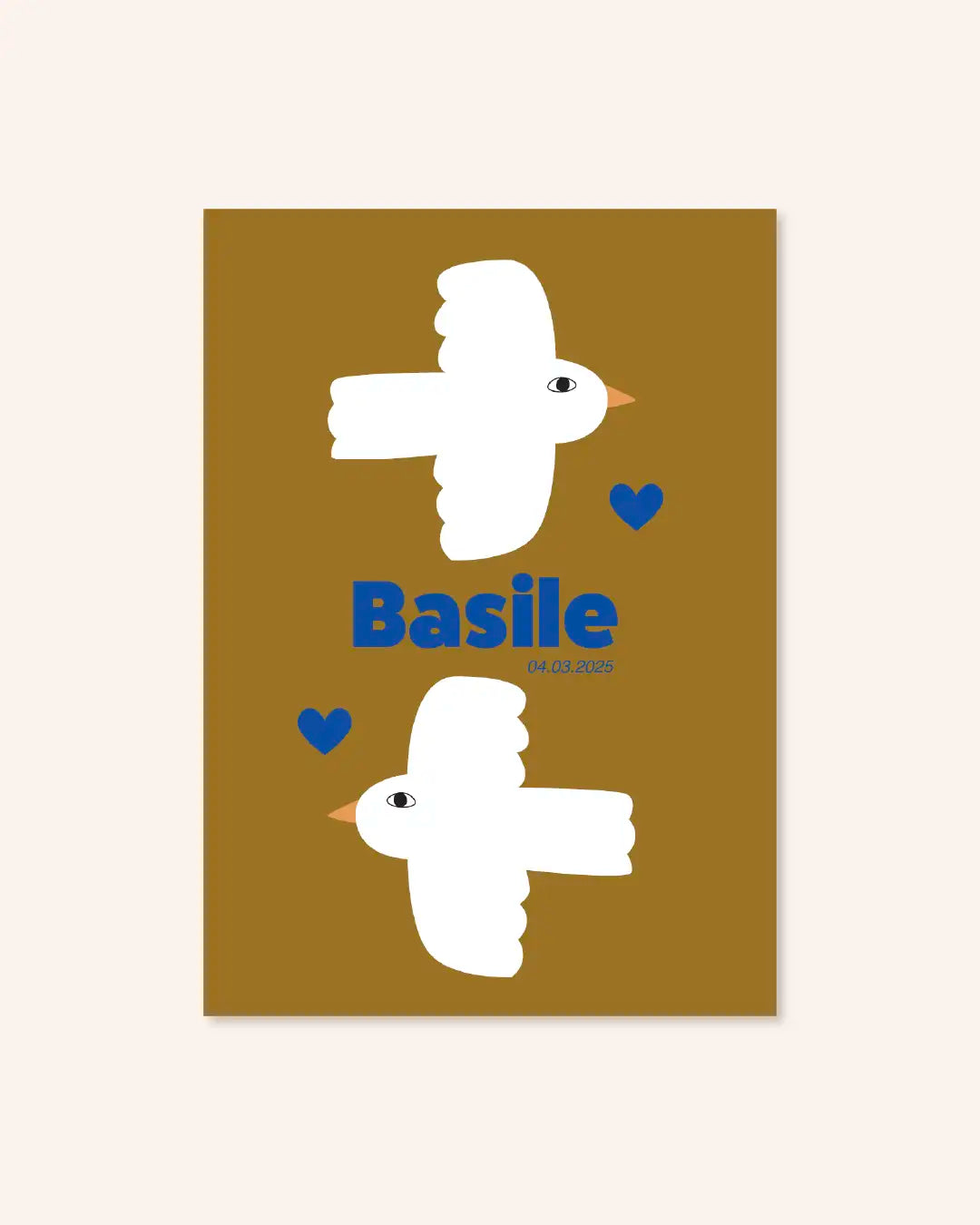 Faire-part de naissance pour bébé poétique et coloré Ma Petite Vie