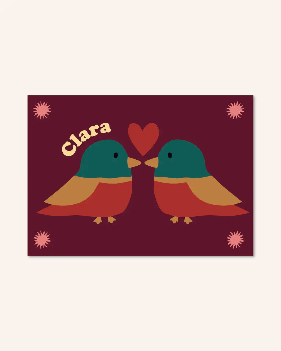 Faire-part de naissance pour bébé poétique et coloré Ma Petite Vie