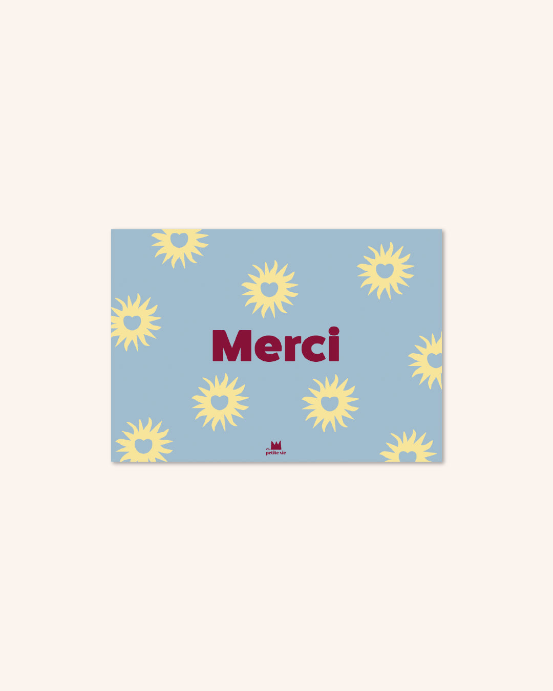 Carte Merci soleil