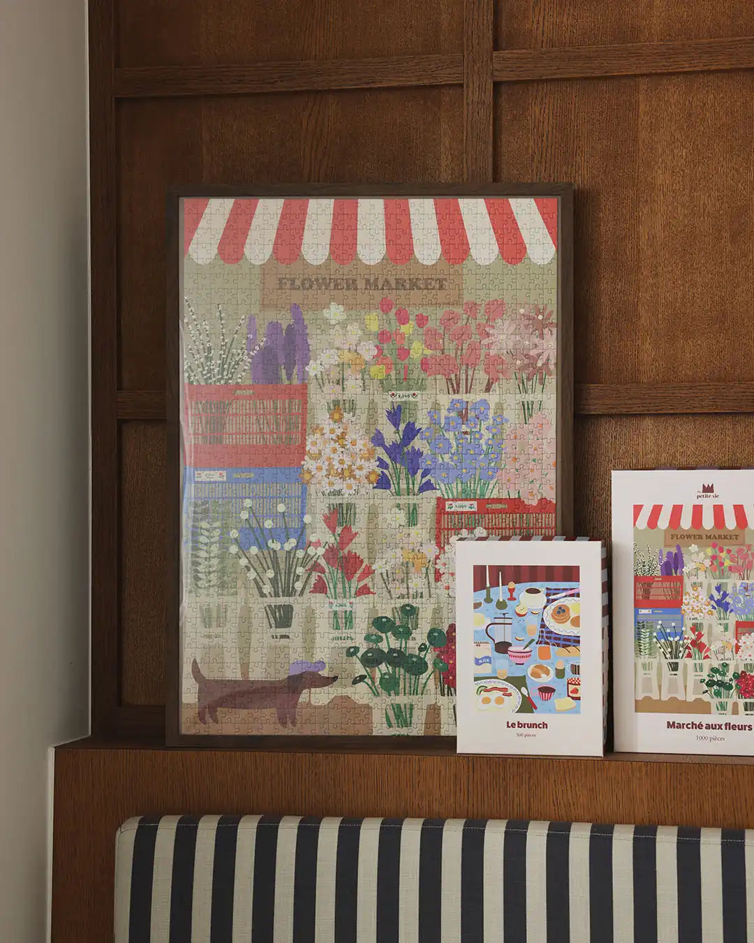 Puzzle 1000 Pièces - Marché aux fleurs
