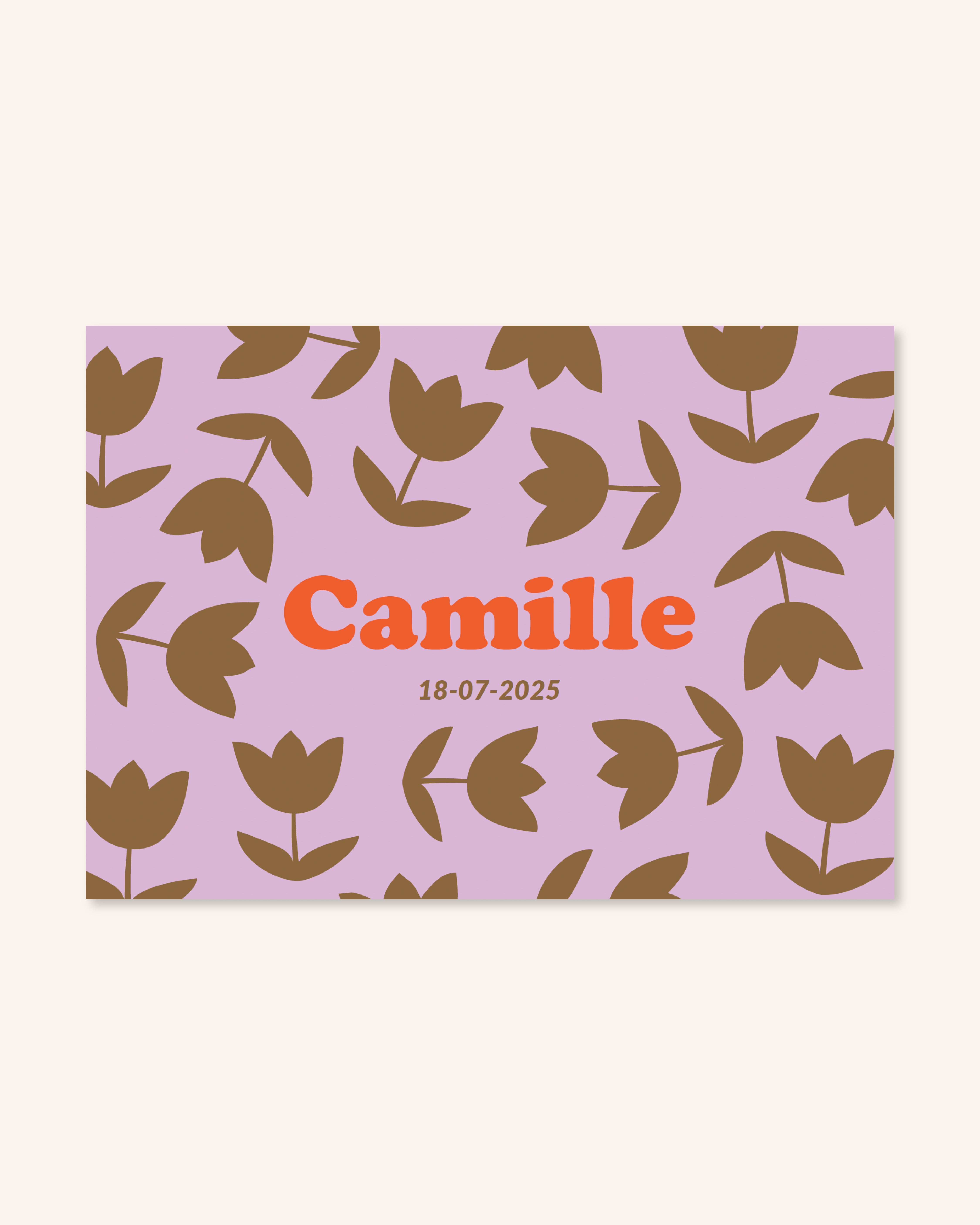 Faire-part de naissance bébé avec des motifs mignons pour annoncer la naissance de bébé.