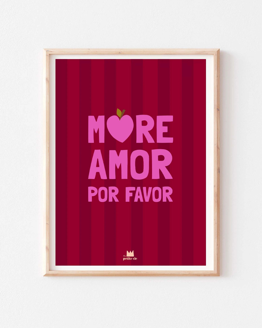More amore por favor – Le mantra qui fait du bien.