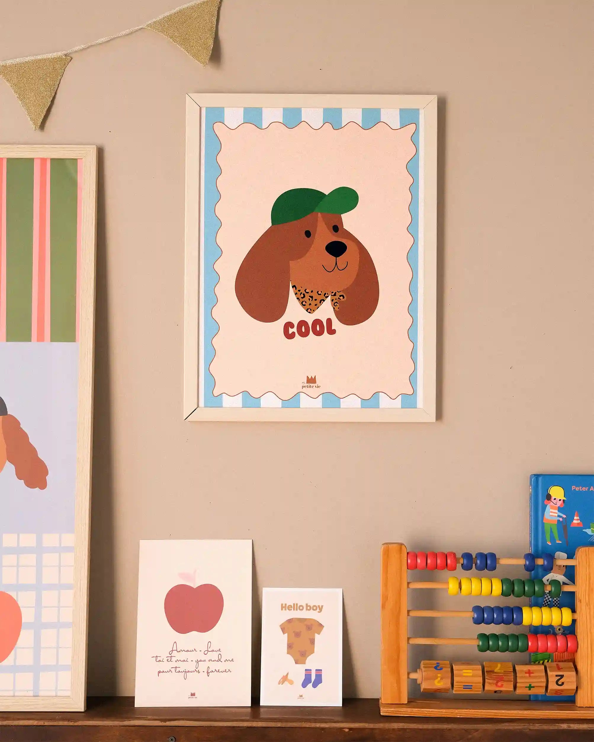 Décorer une chambre d'enfant avec des affiches d'animaux !