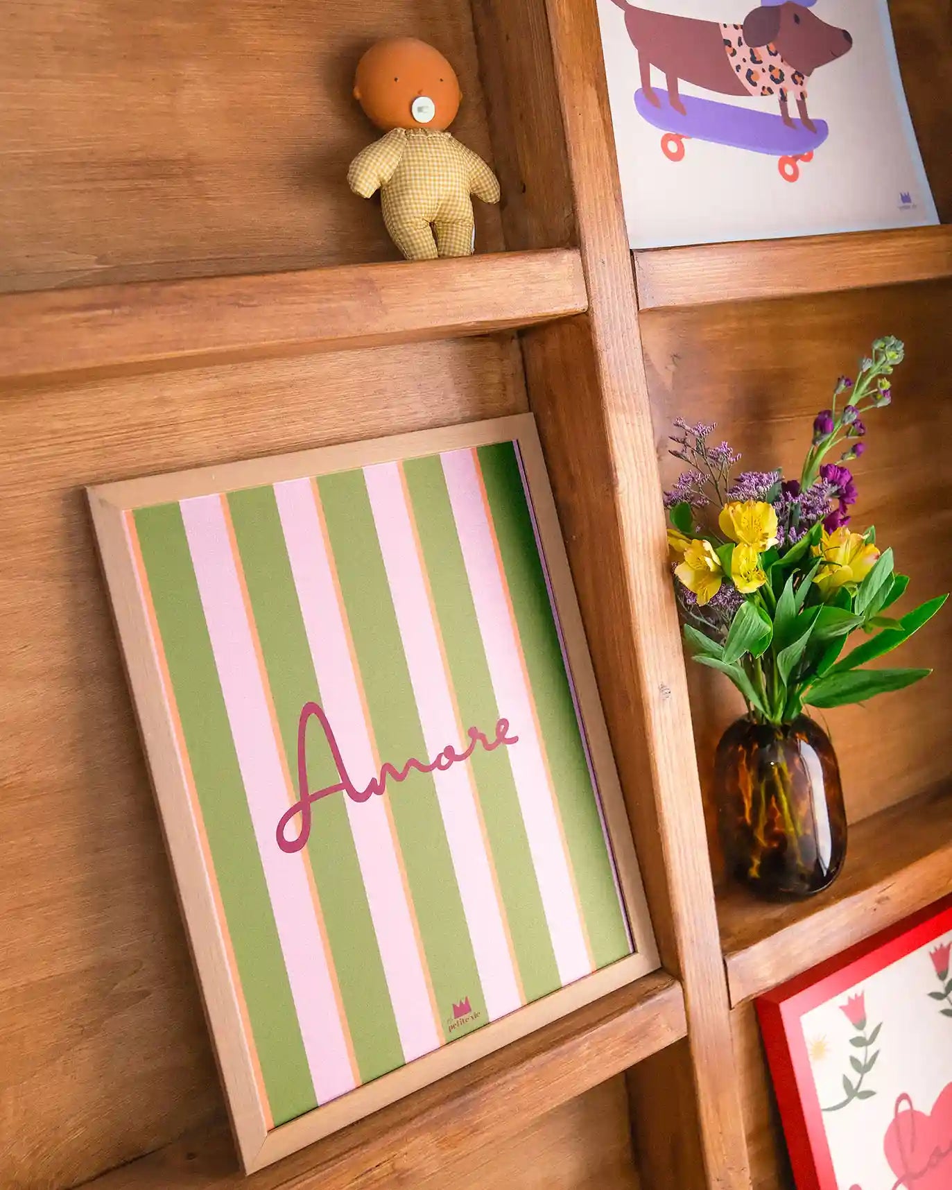 Affiche fête des mères en idée cadeau personnalisée