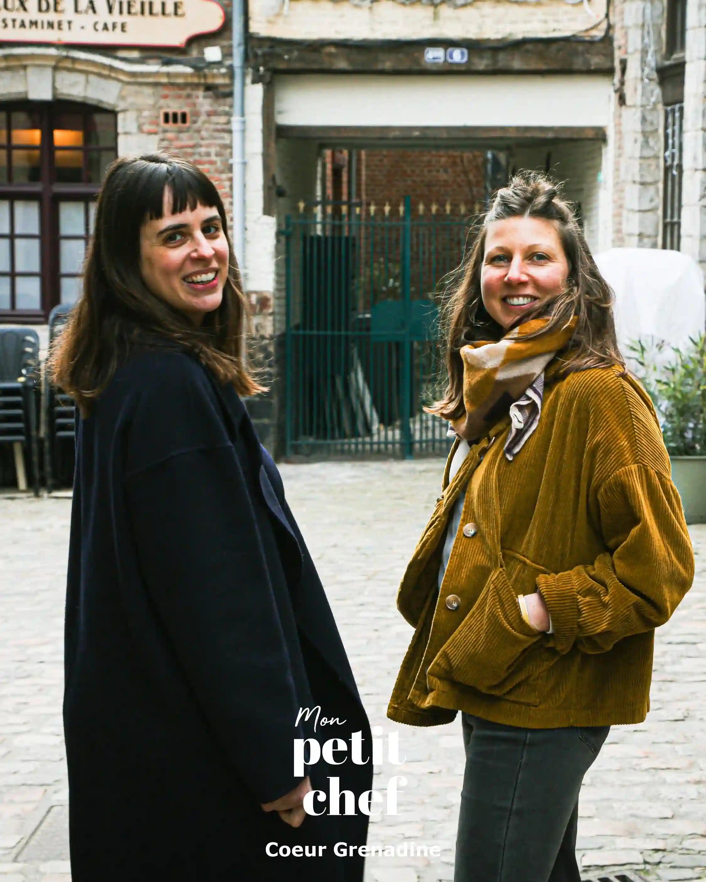 Photo des co-fondatrices de Coeur Grenadine pour illustrer notre recette de cookies