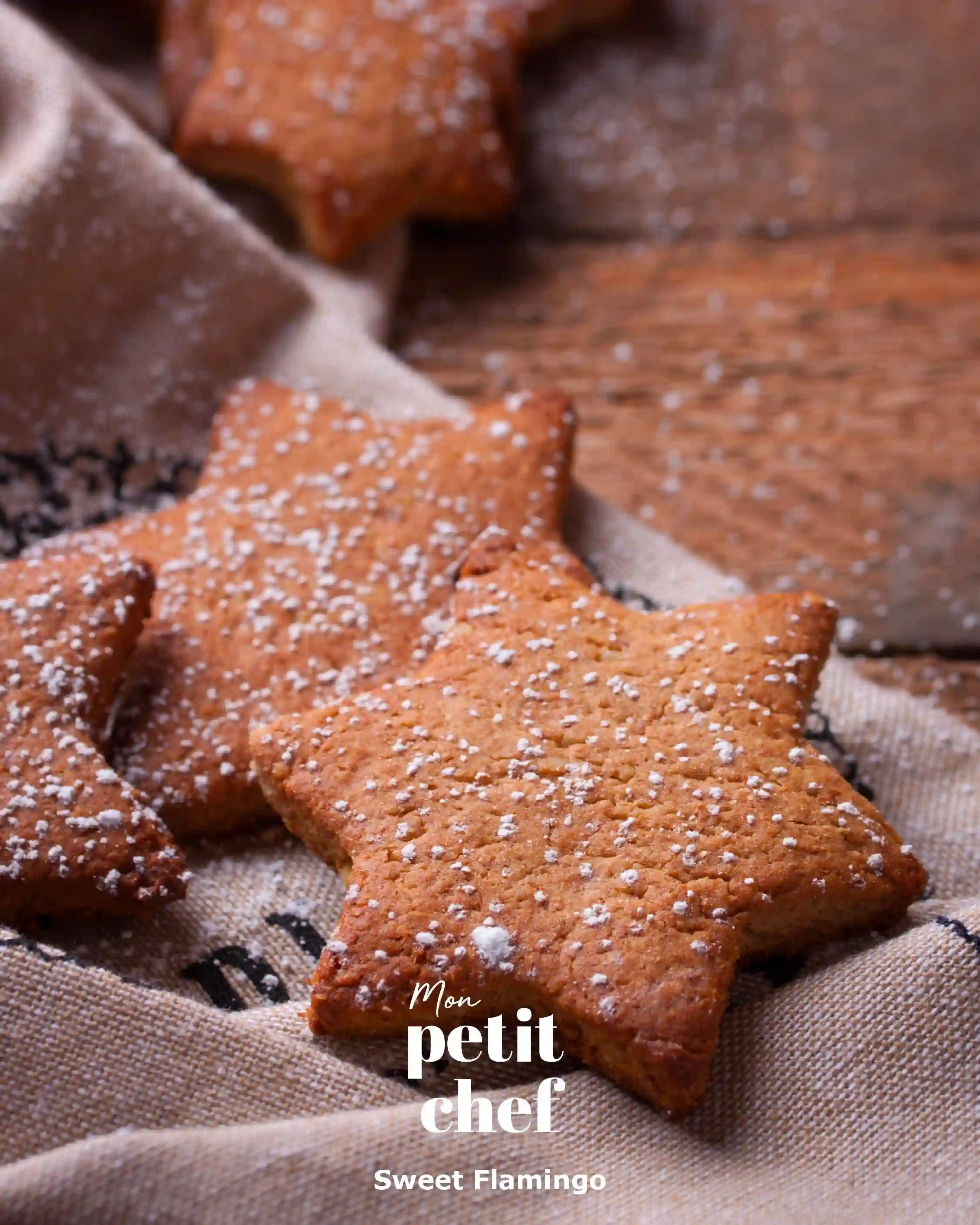 Recette de sablés en chocolat en forme d'étoiles