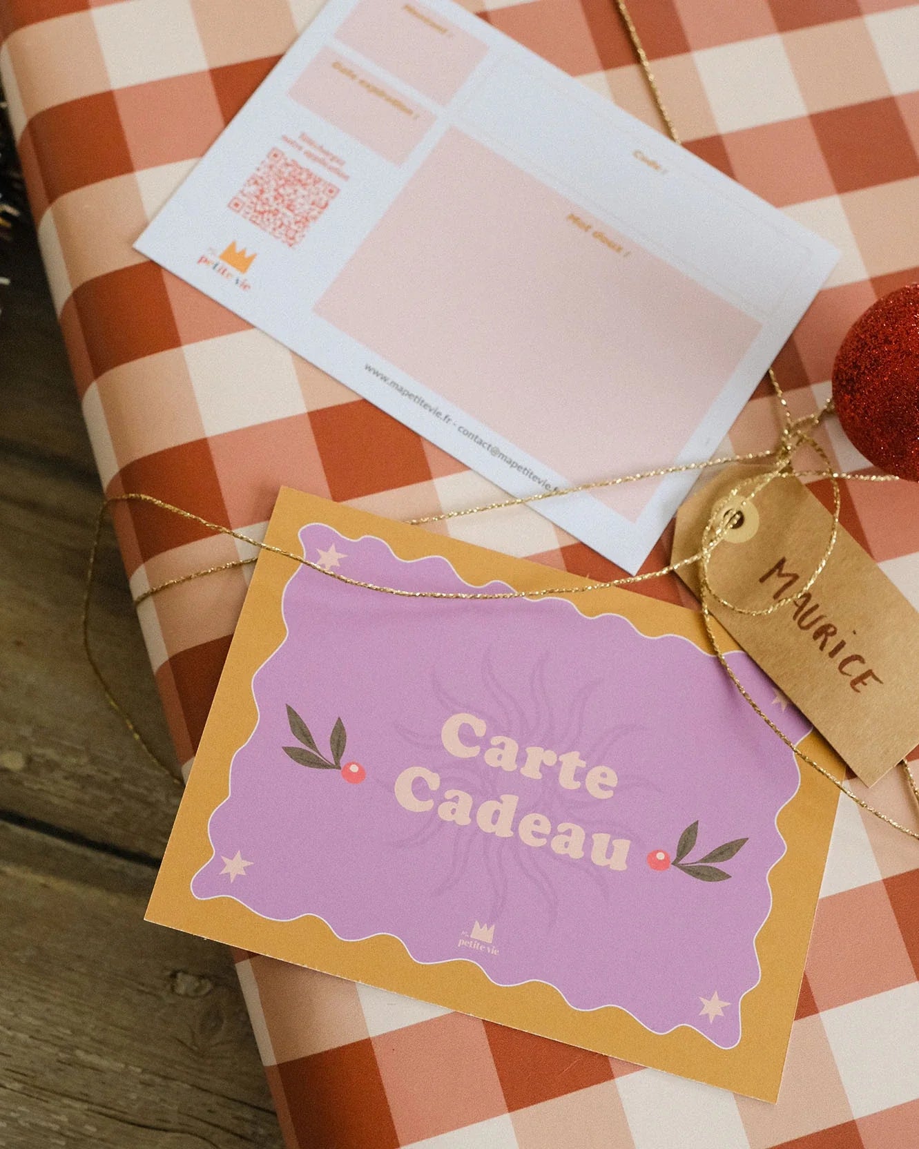 carte de vœux personnalisée