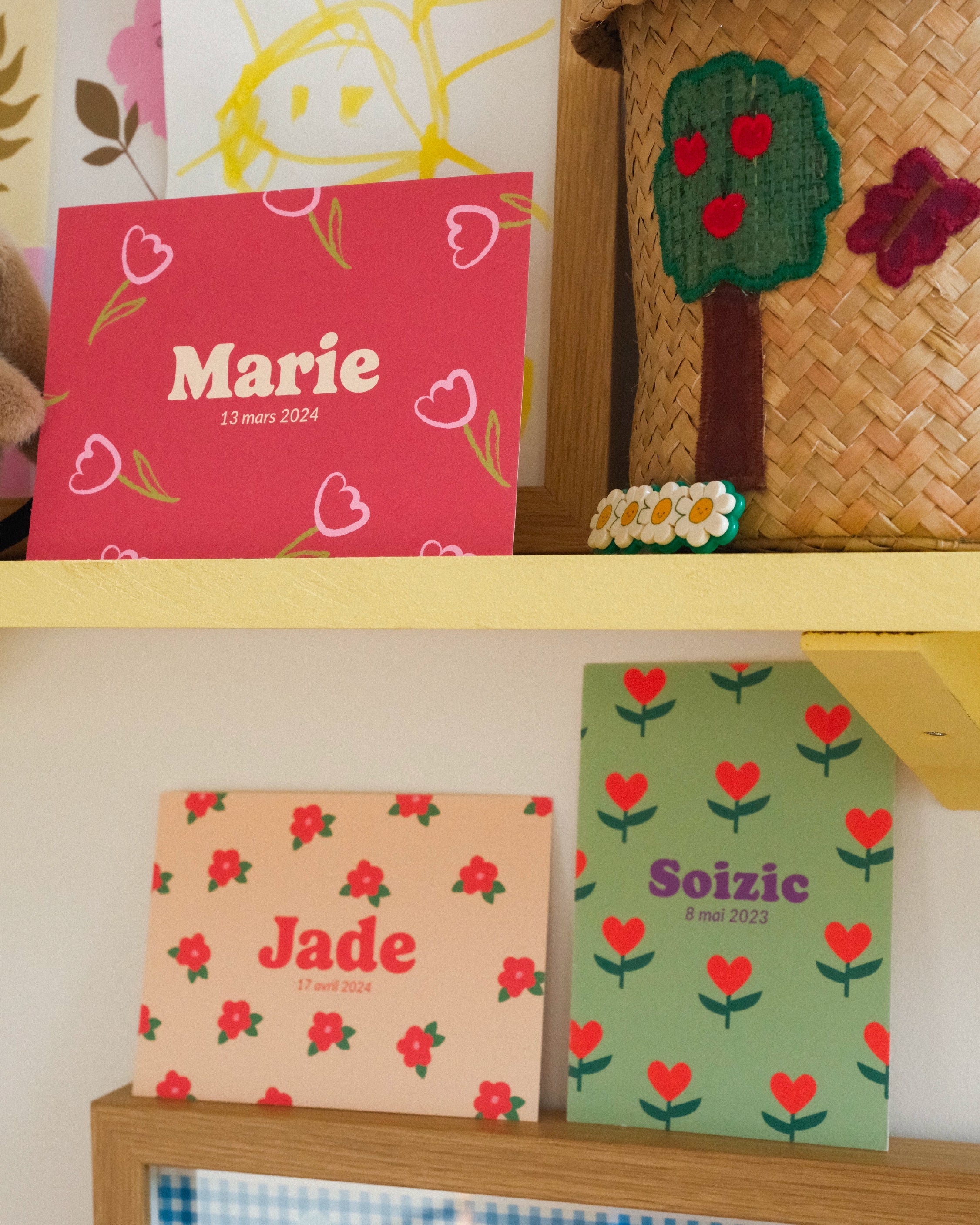 Notre collection de faire-part fleuris