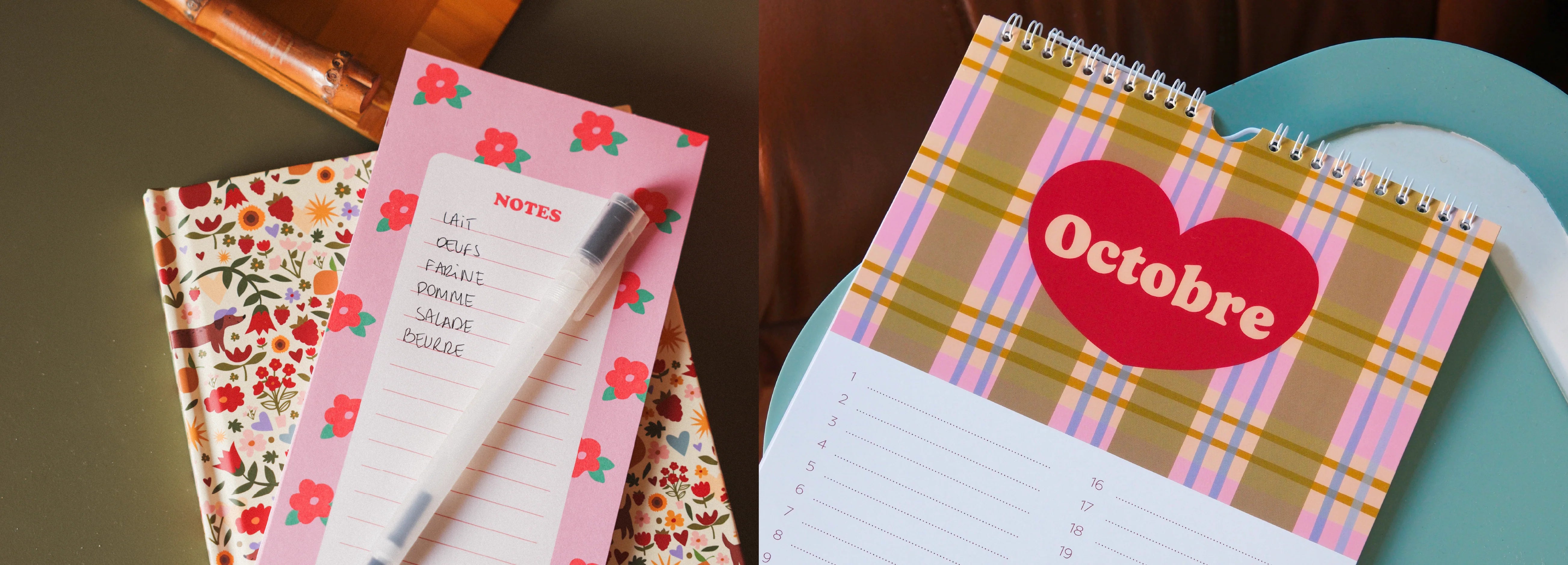 Calendriers & blocs notes
