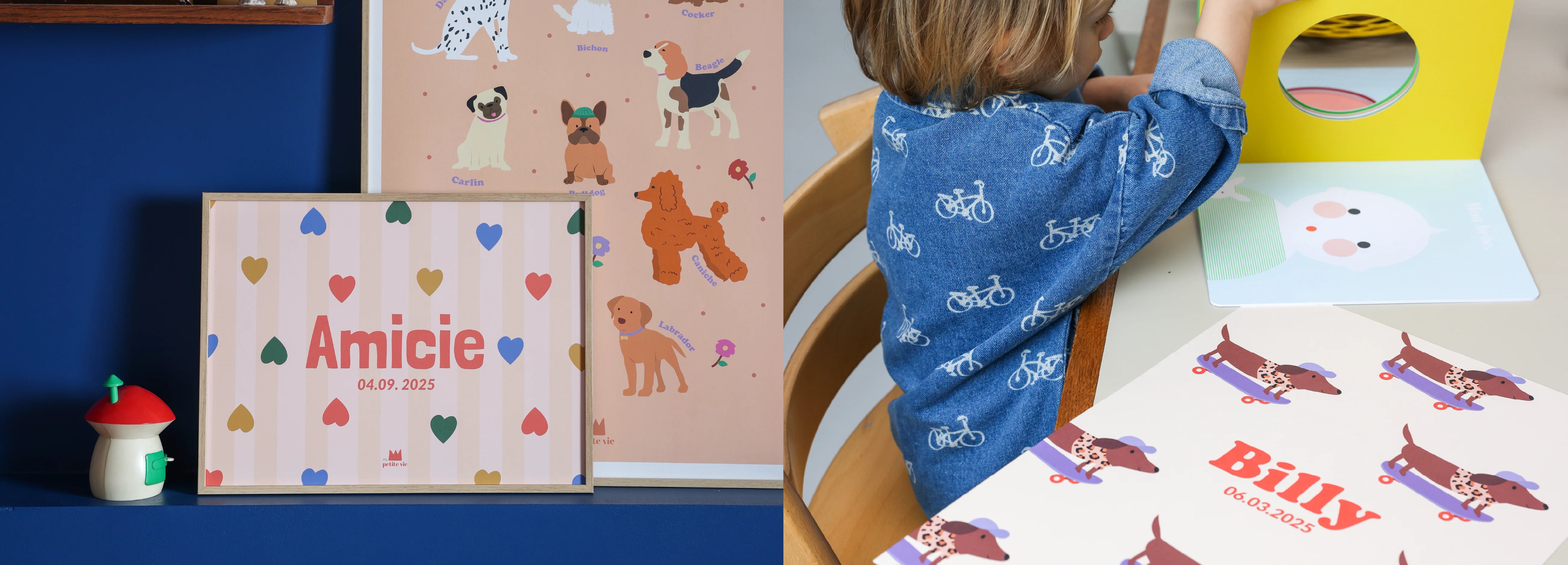 Affiches personnalisées