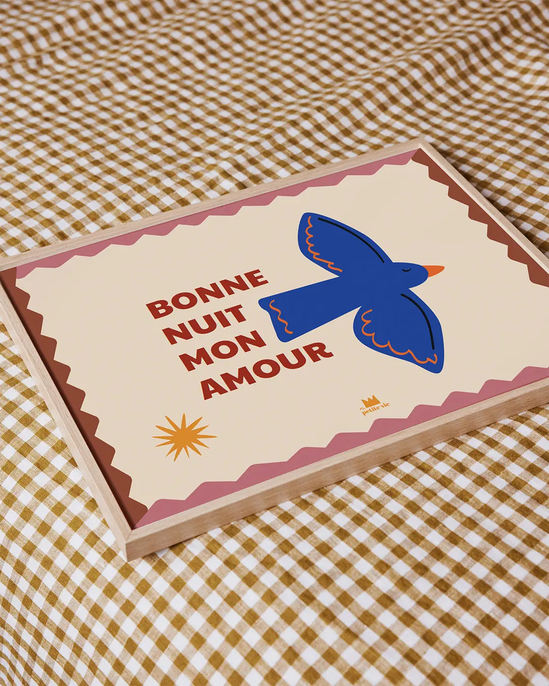 affiche pour enfant poétique et douce
