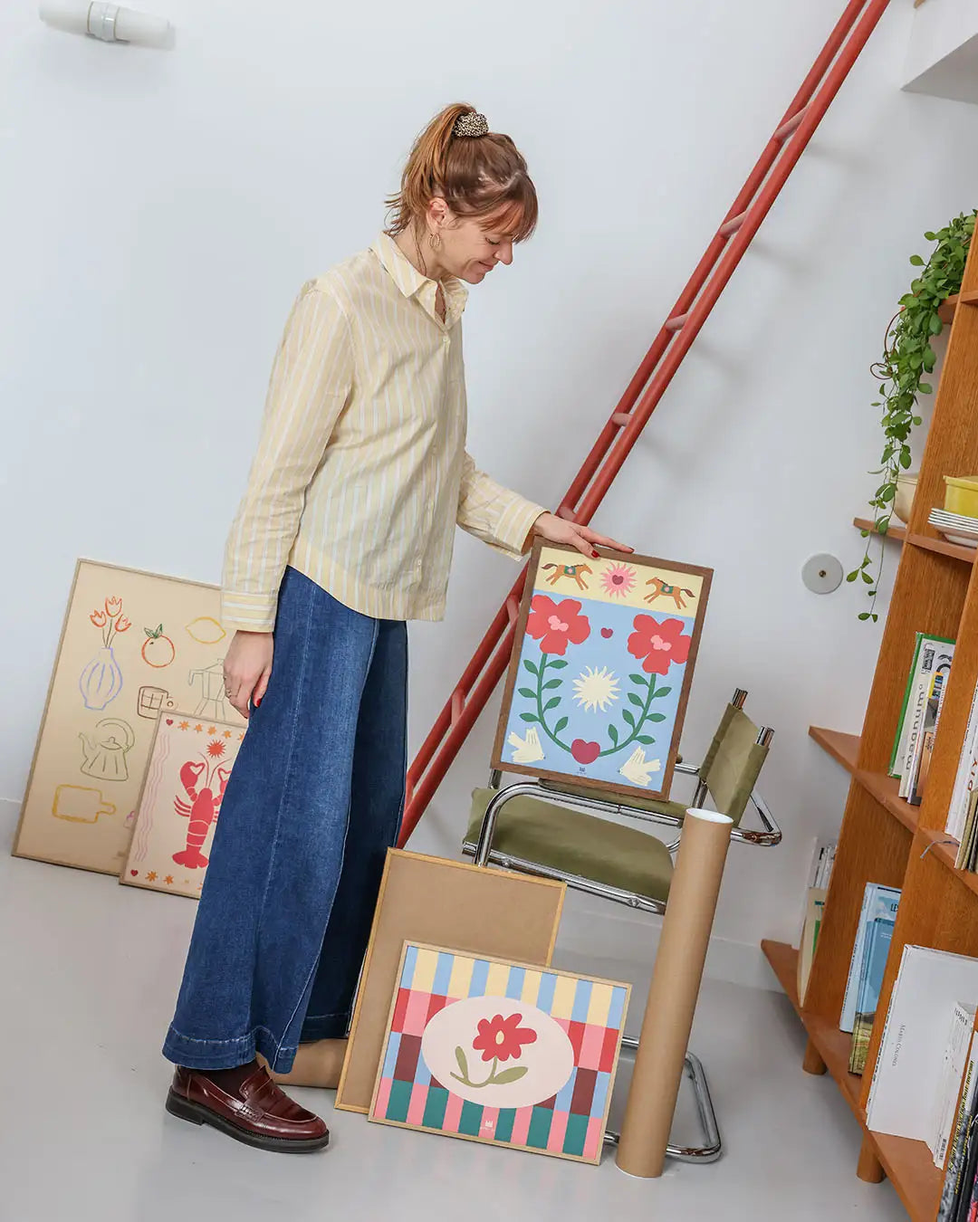 Collection affiches colorées, animaux et motifs ma petite vie pour adulte et enfant