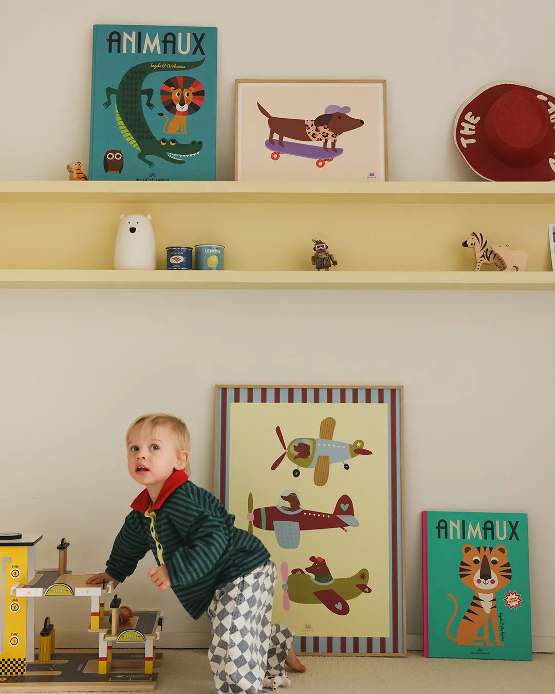Grande affiche – Les animaux pilotes