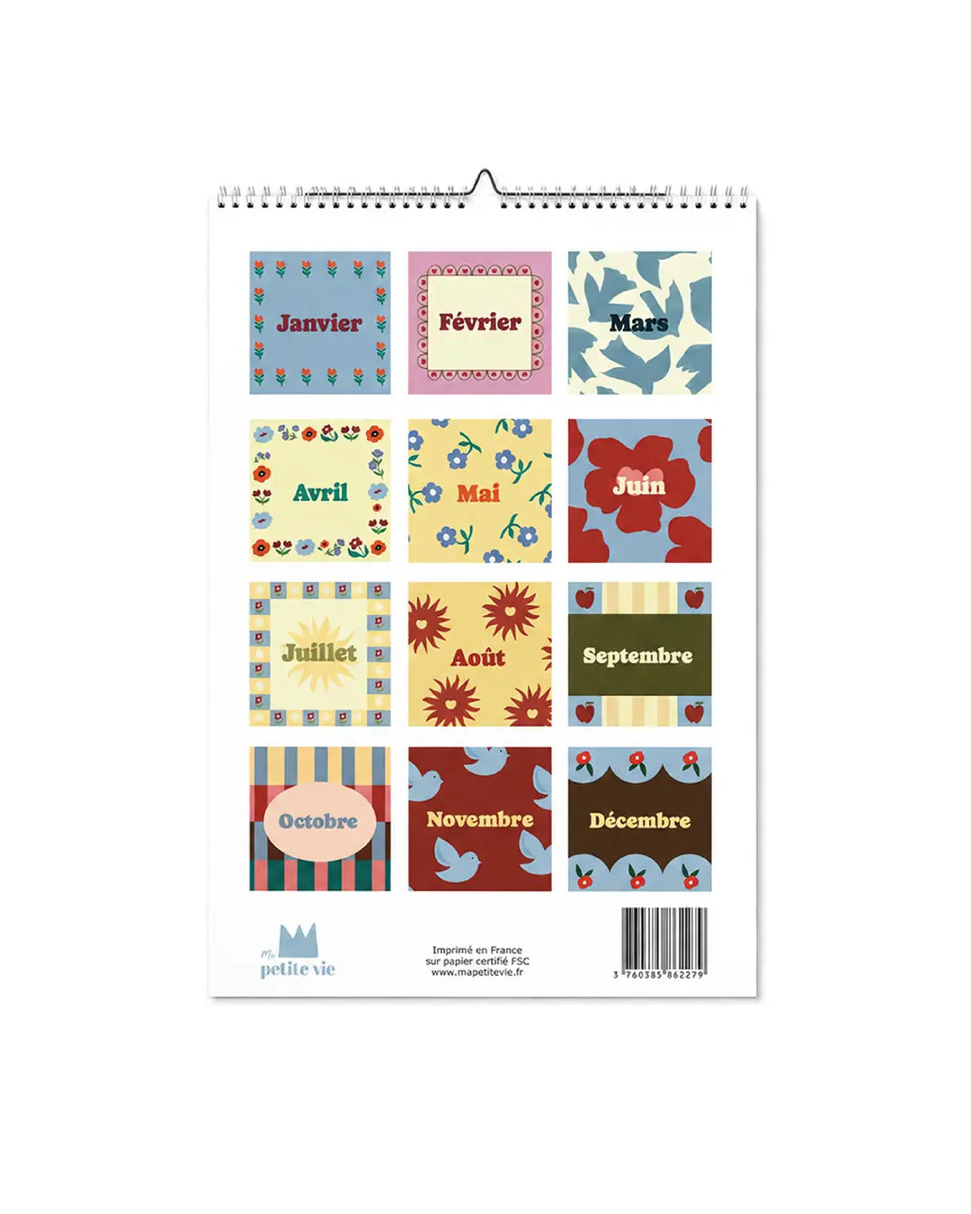 Calendrier annuel - 2027