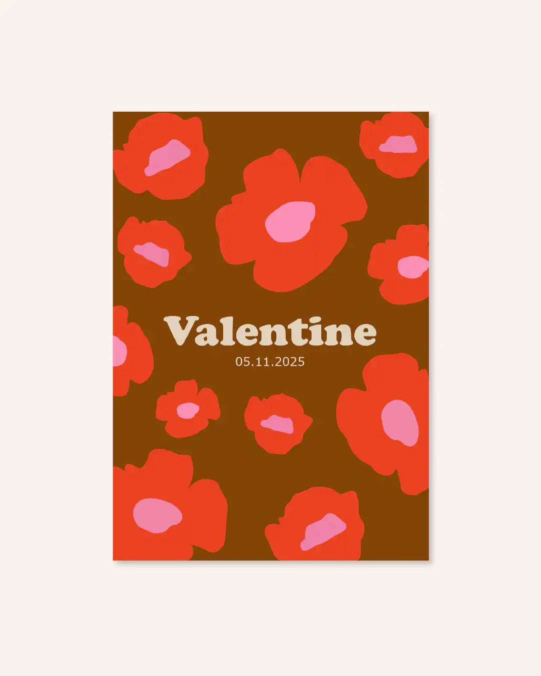 Faire-part de naissance pour bébé poétique et coloré Ma Petite Vie