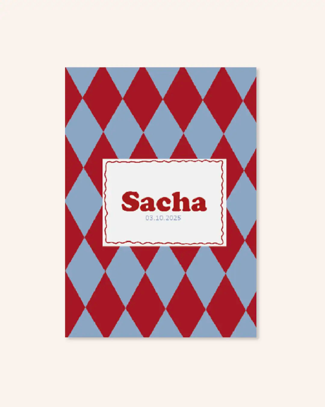 Faire-part de naissance rétro pour bébé et  coloré made in Ma Petite Vie