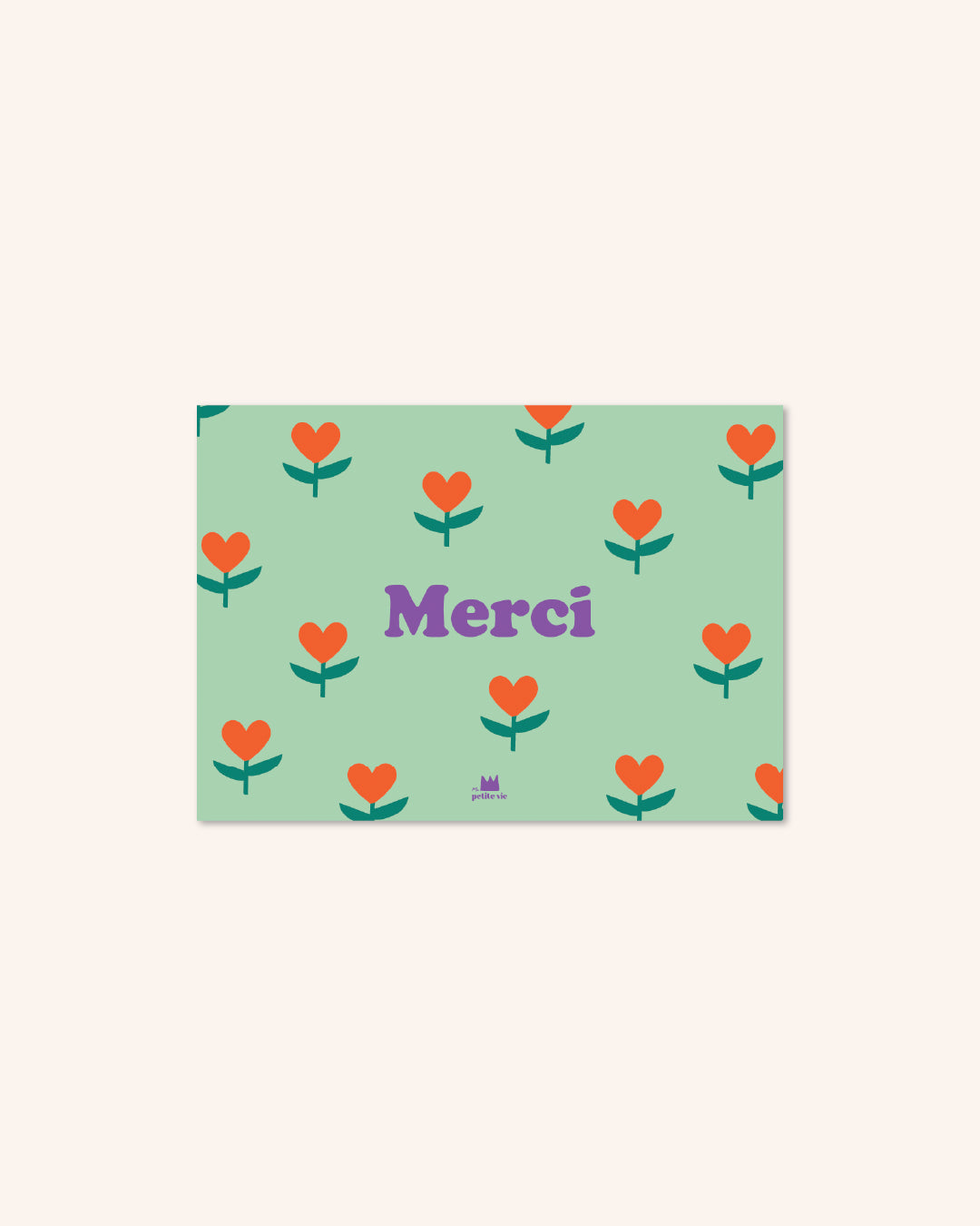 Carte Merci Fleurs
