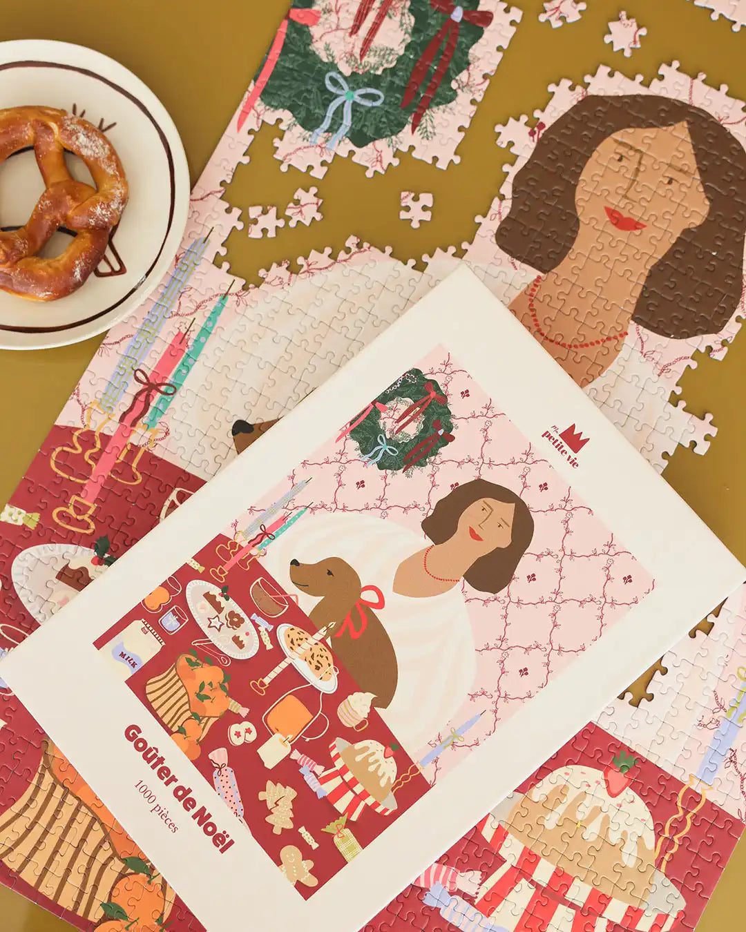 Puzzle 1000 Pièces - Goûter de Noël