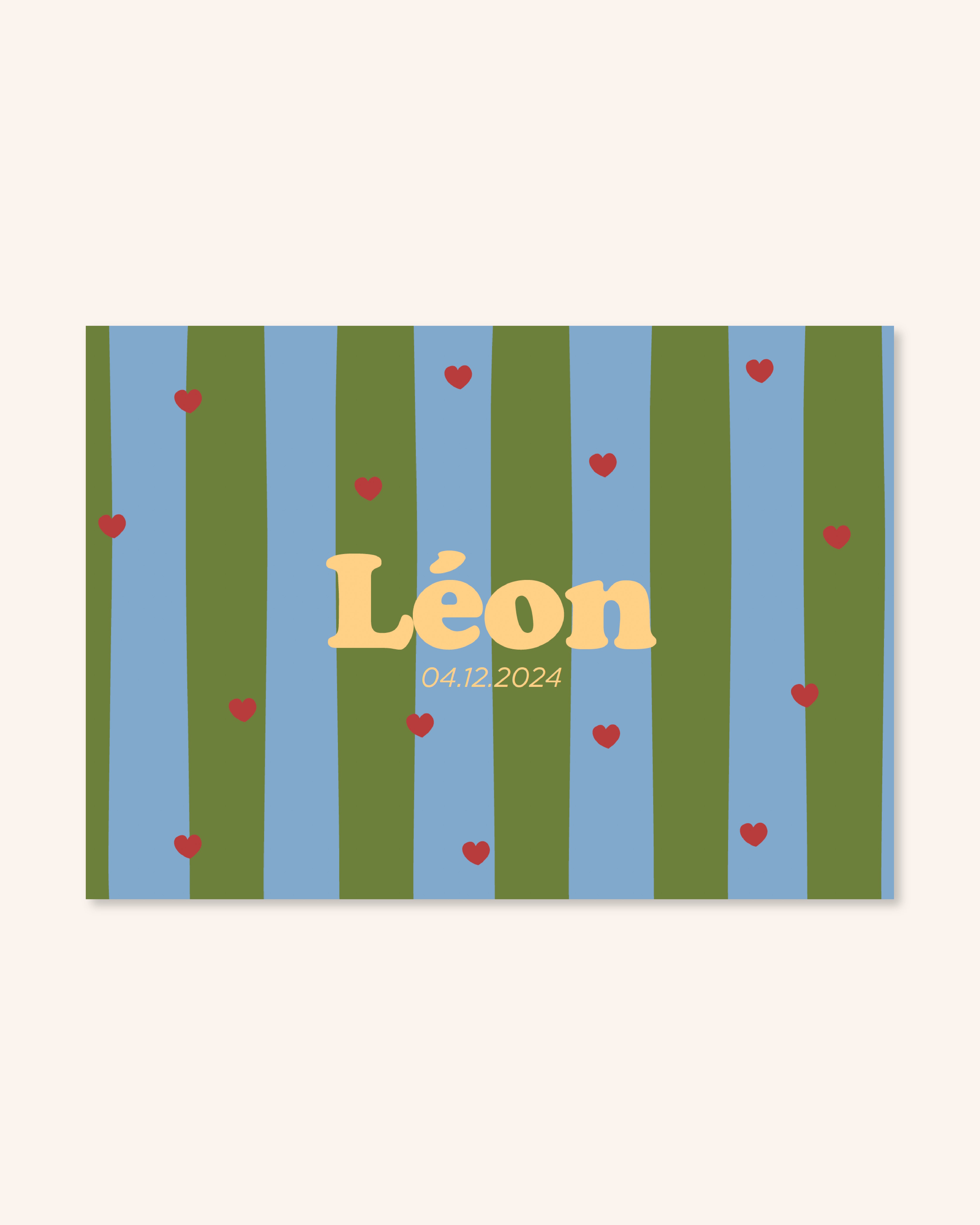 Faire-part de naissance bébé avec des motifs mignons pour annoncer la naissance de bébé.