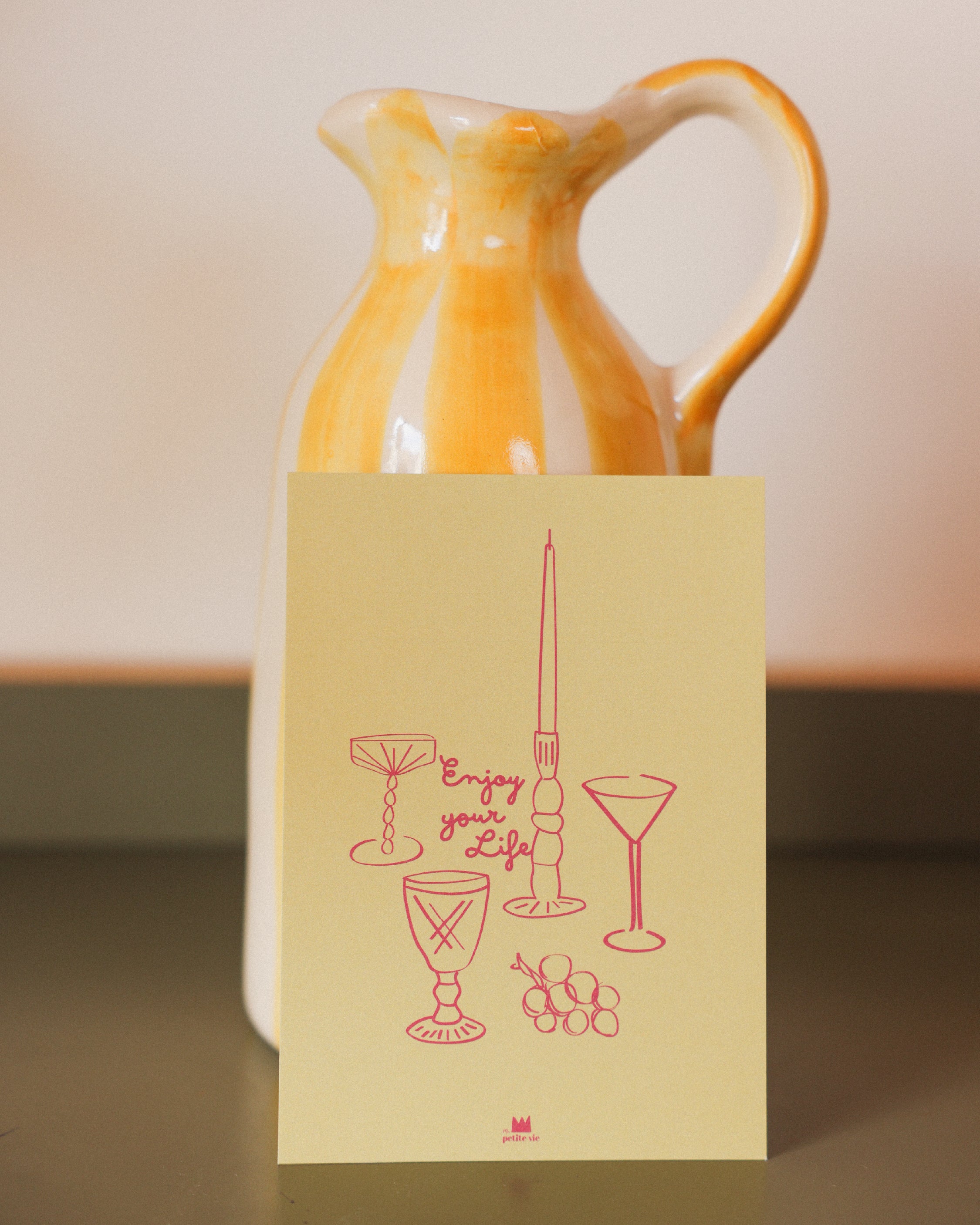 Carte Enjoy your life