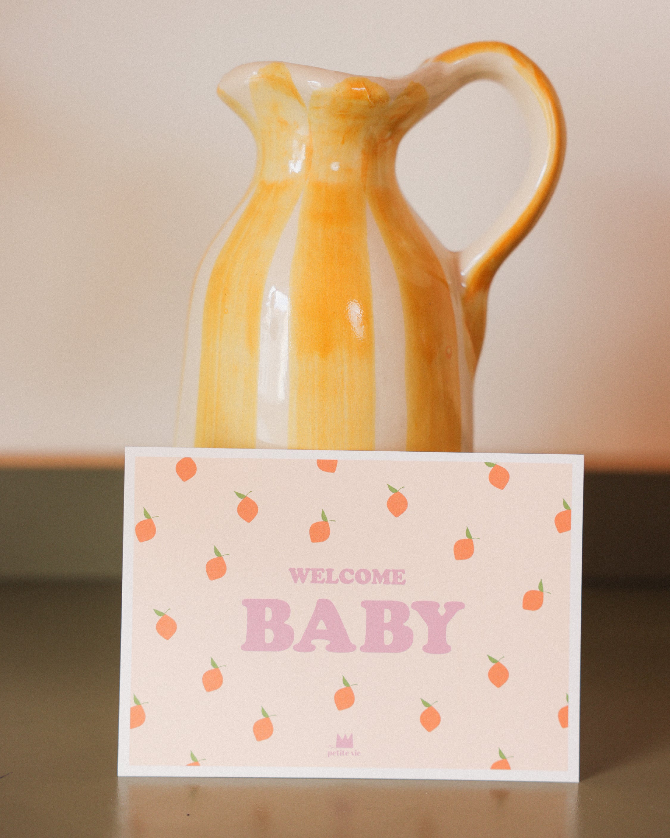 Carte Welcome Baby