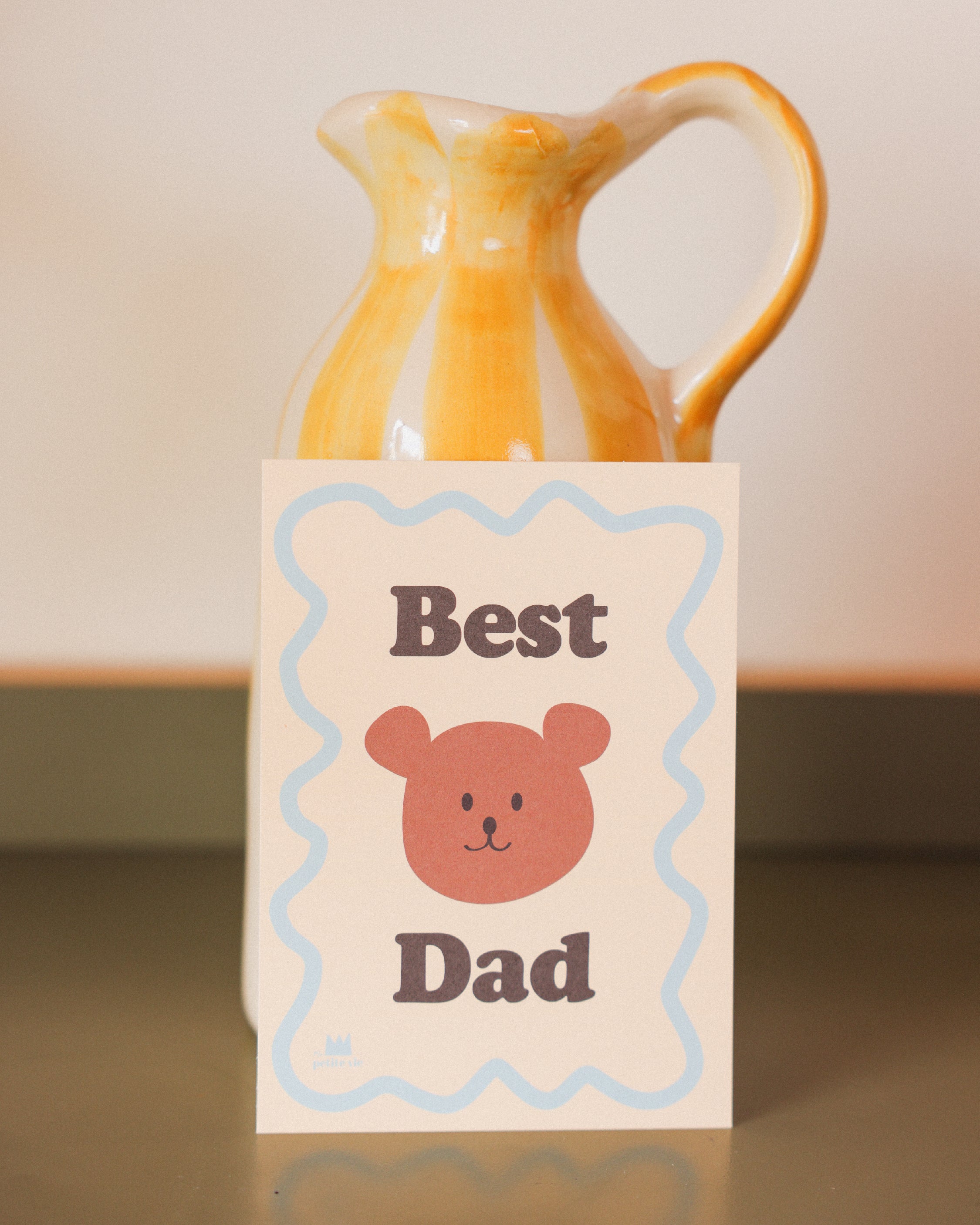 Carte Best Dad Ours