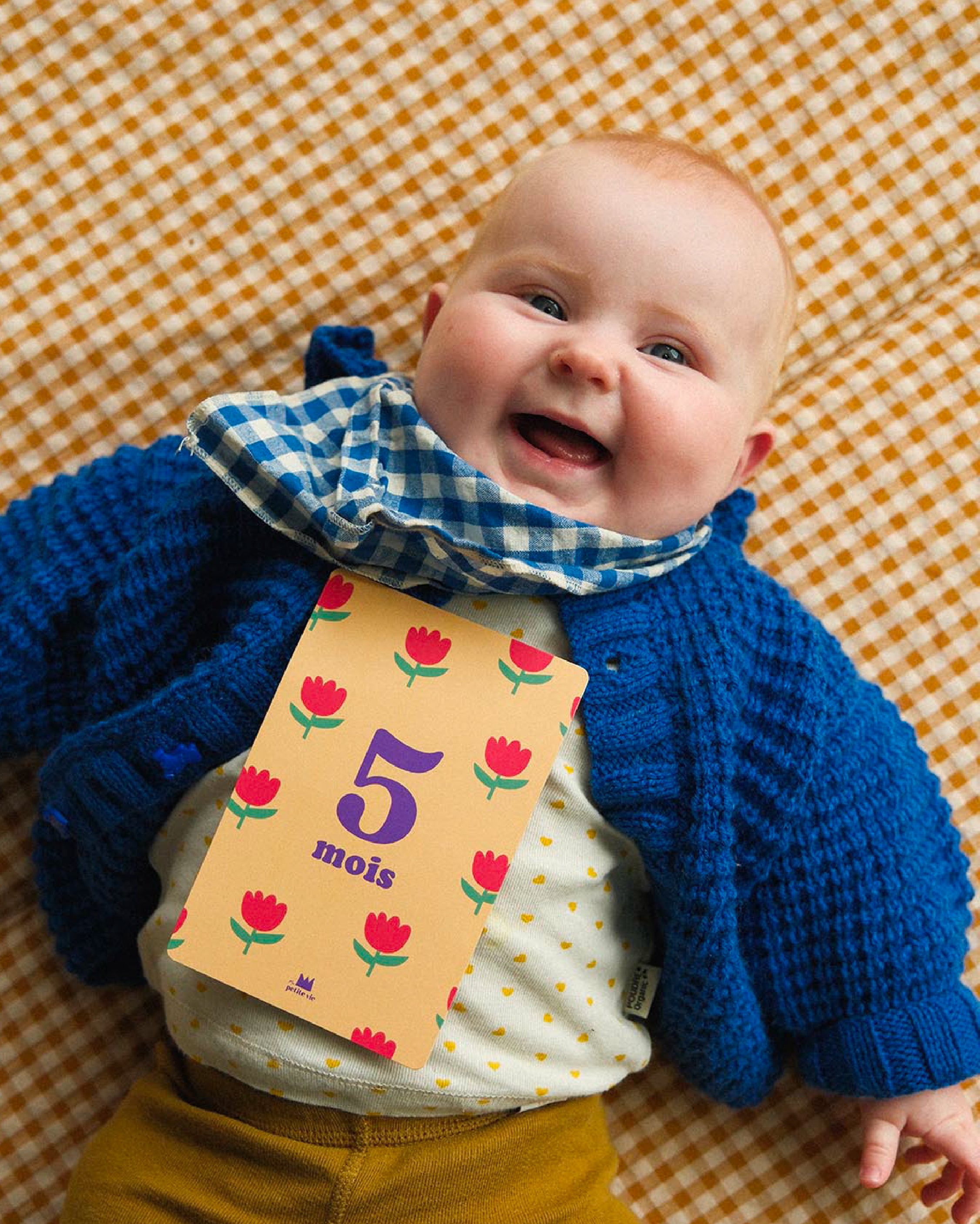 Milestone cards - My first twelve months