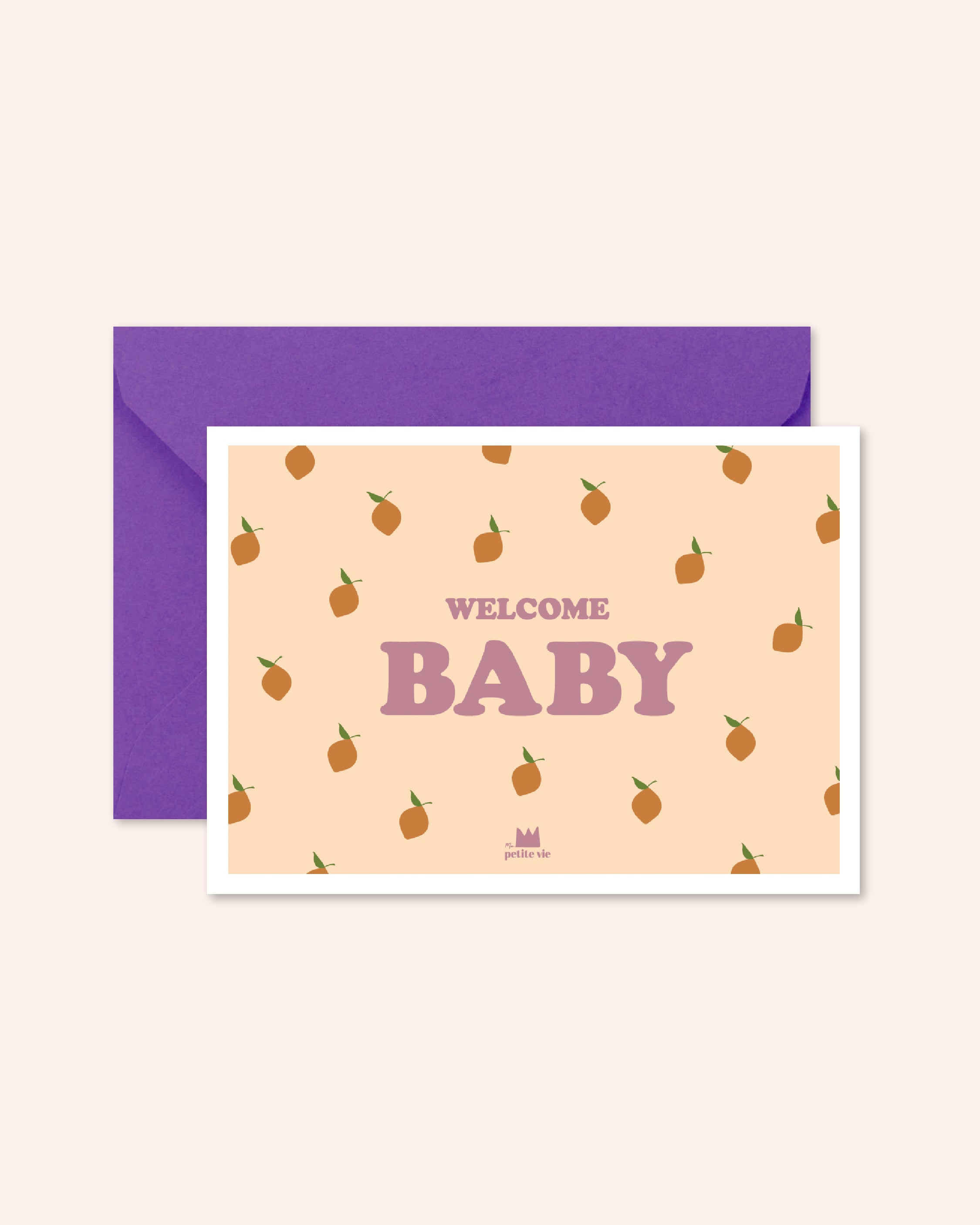 Carte Welcome Baby
